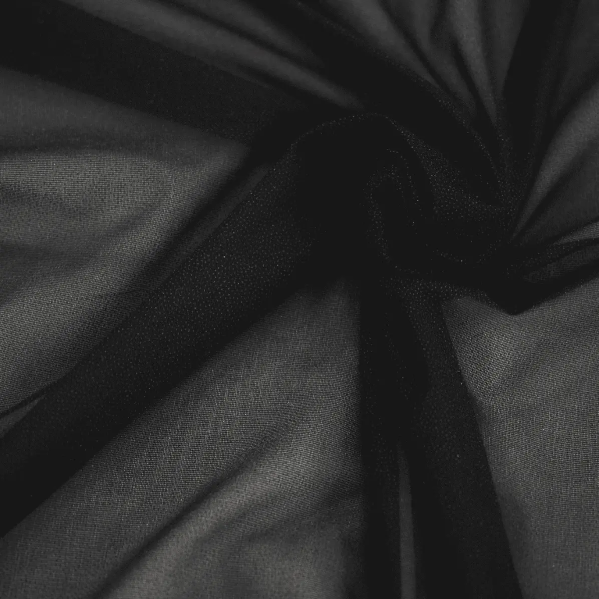 Lainière Paris Black fusible transparent knitted interfacing 30 g/m²